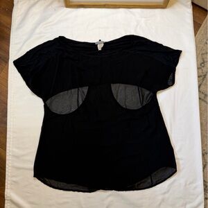 Vizio size medium black blouse